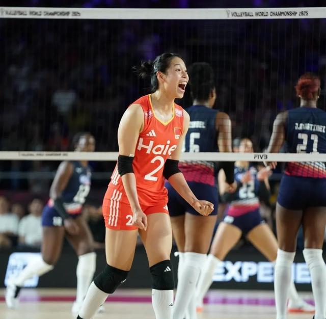 庄宇珊, 持较高效率, 中国女排出